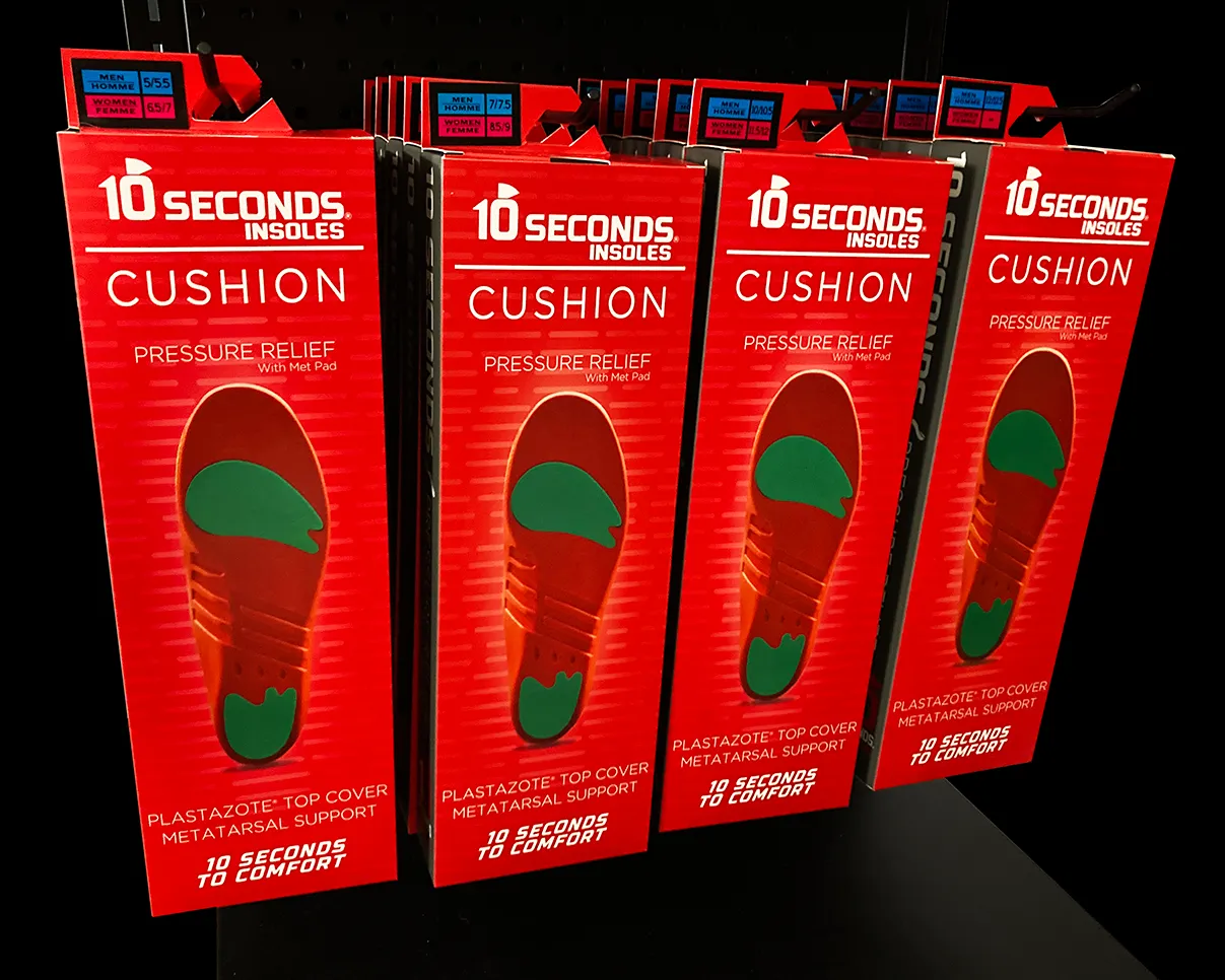 10 Seconds ® 2-Sided Display | Specialty Running