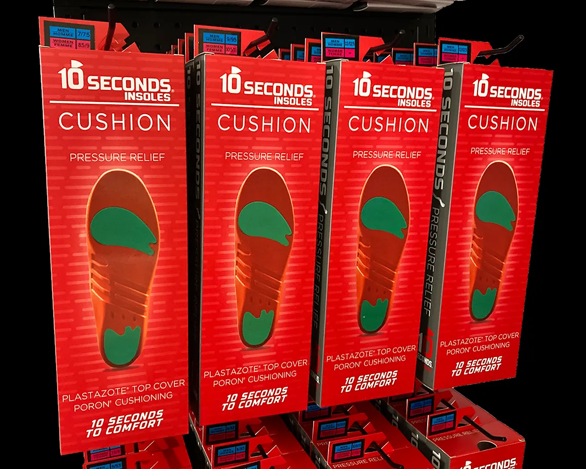 10 Seconds ® 2-Sided Display | Specialty Running