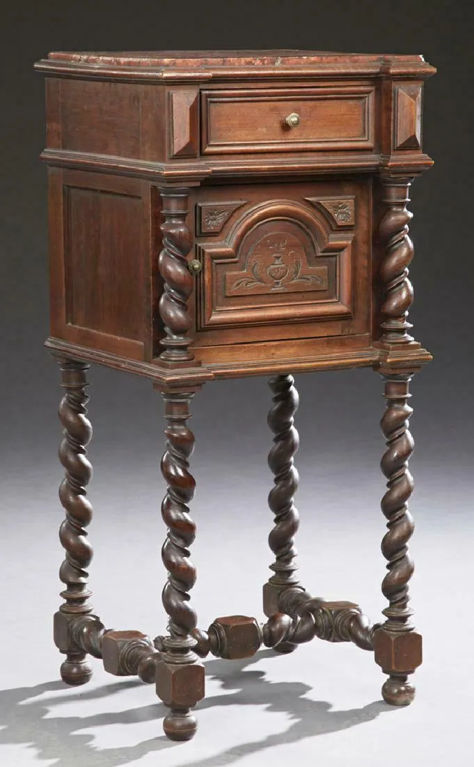 Antique Bedroom Set, Four-Piece Set, French Henri II Style, 1800s, Gorgeous!