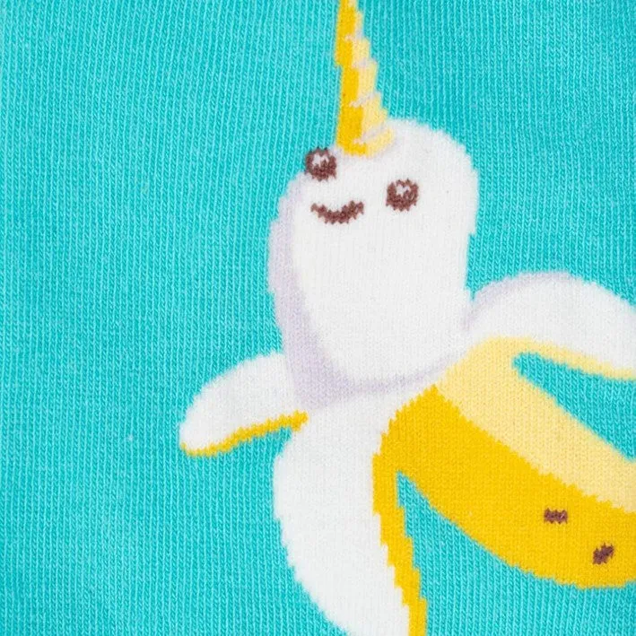 Bananarwhal Knee High Socks