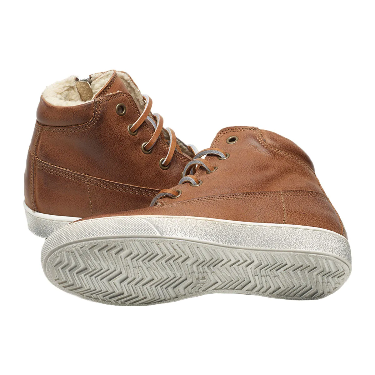 Brown Leather Arnold Lace-Up Boot