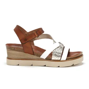 Dorking Agnes D9055 Wedge Sandal (Women) - Blanco