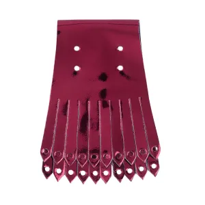 fringe - aubergine