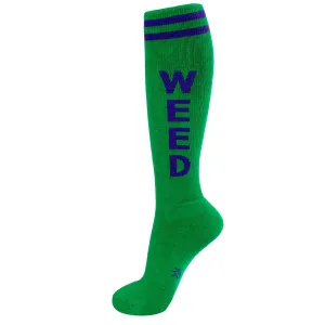 Gumball Poodle Unisex Knee High Socks - Weed