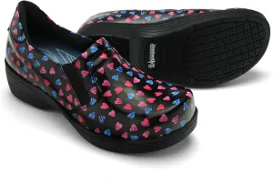 Hawkwell Pro Leather Nurse Clogs for Women Lightweight Slip Resistant Arch Support Healthcare Professional Nursing Shoes Work Clog