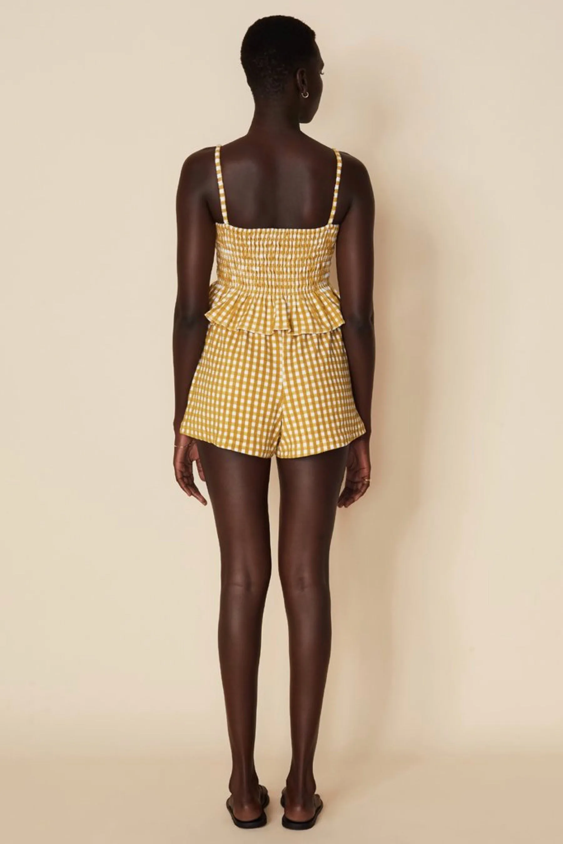 Mari Check Reggie Shorts