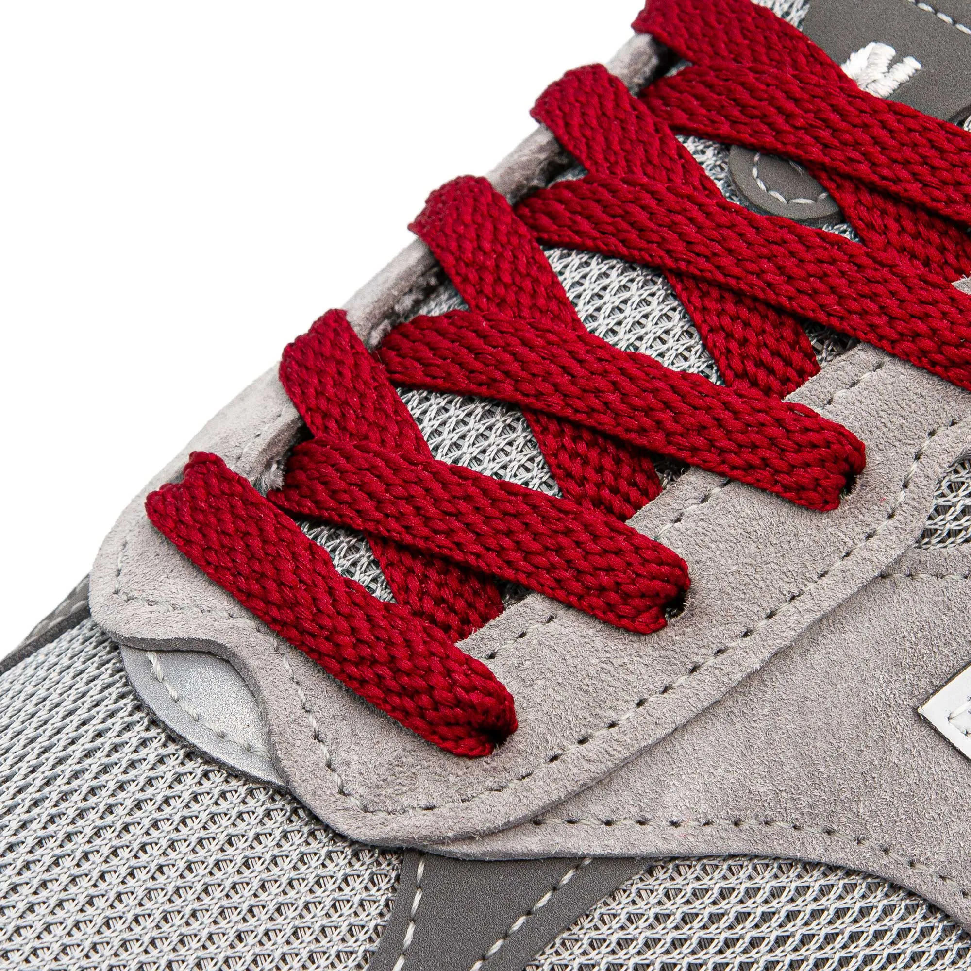 Maroon Flat Shoe Laces