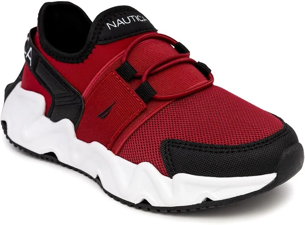 Nautica Kids Running Sneakers | Comfortable Shoes for Boys and Girls | Sizes for Big & Little Kids -(Lace-Up/Bungee) Manalapin