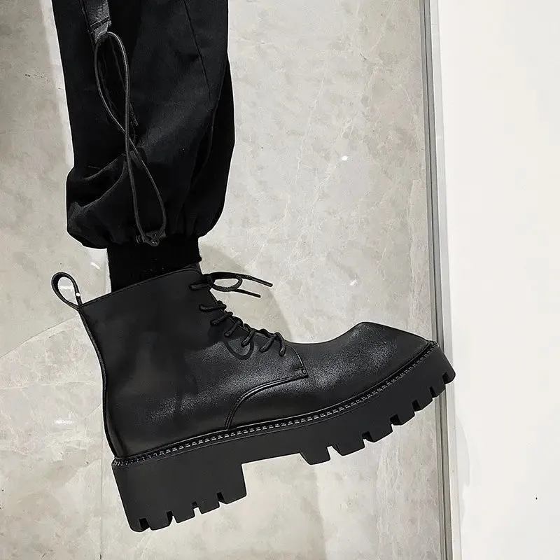 【New】Triangle Toe Leather Shoes