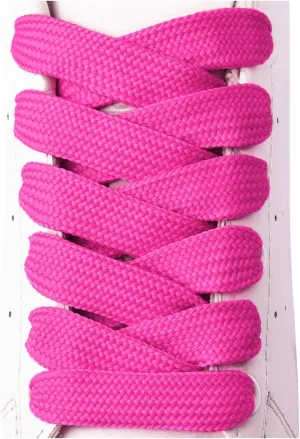 Olukssck 2 Paris Fat Shoe Laces for Sneakers, 5/8" Wide Athletic Shoelaces