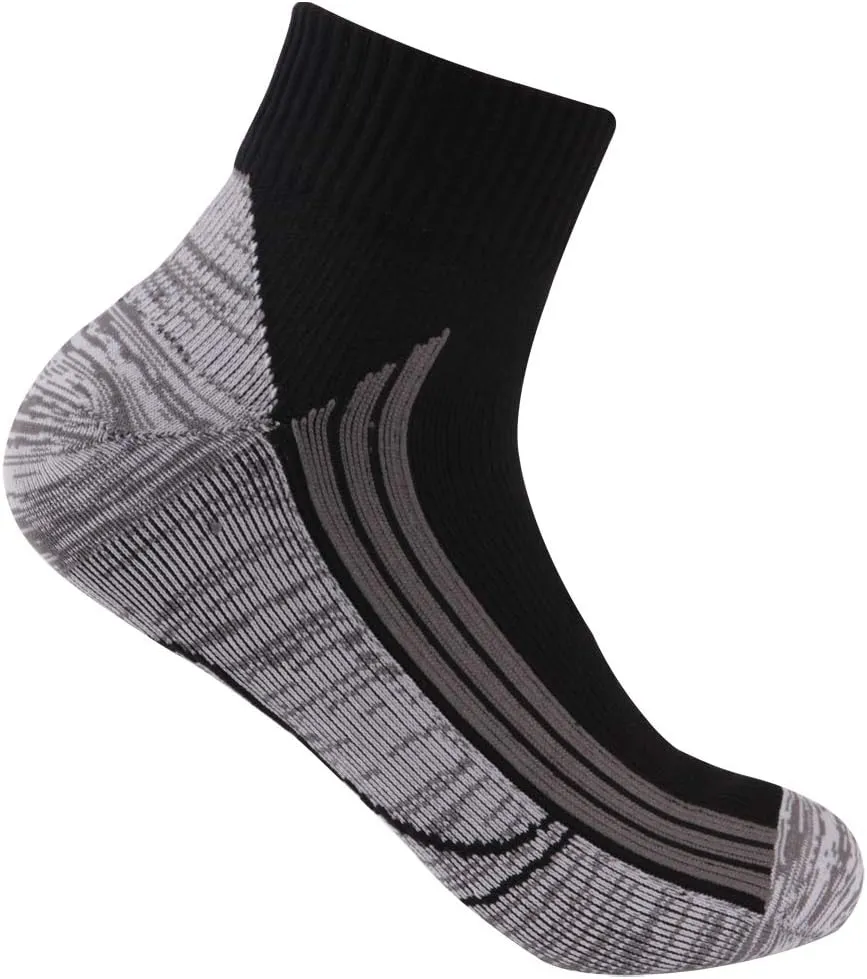 RANDY SUN Waterproof Socks, Unisex Cycling/Hunting/Fishing/Running Ankle Socks 1&2 Pair
