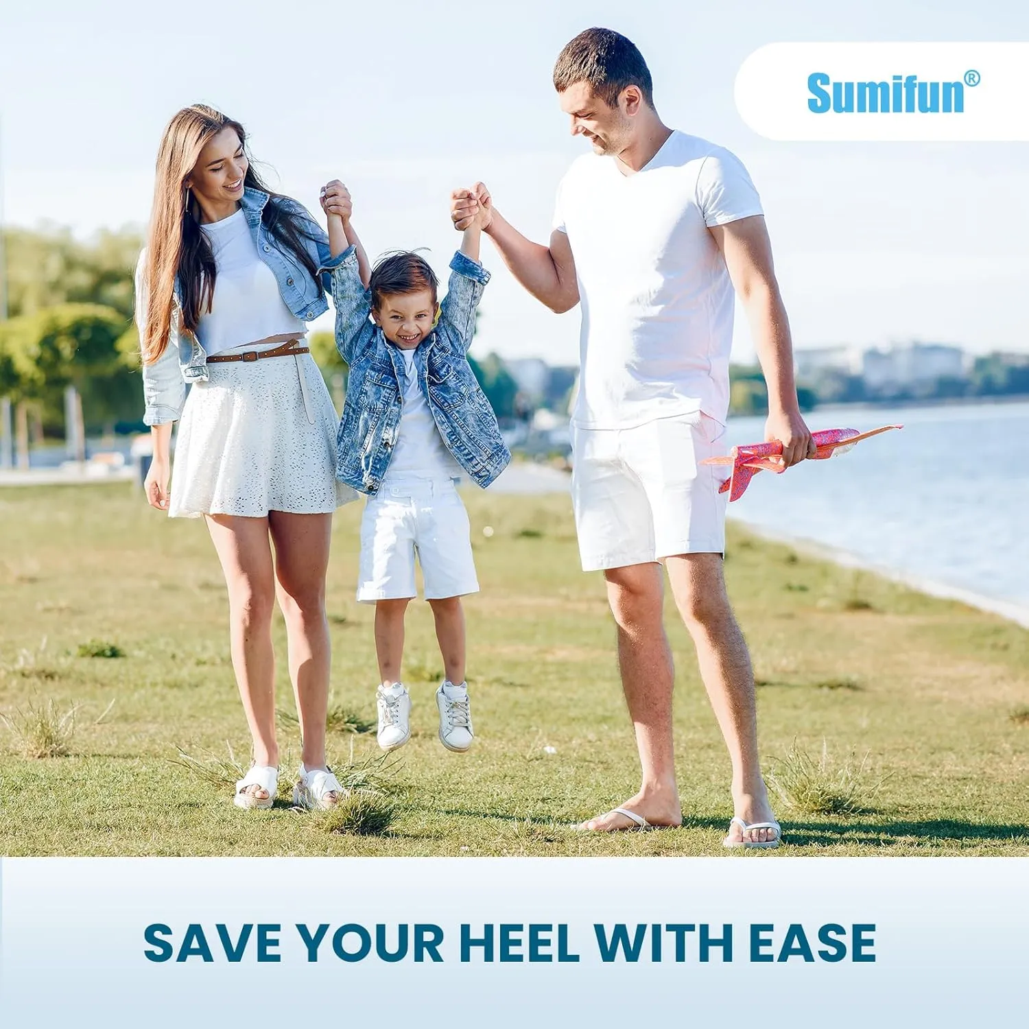 Sumifun Heel Lift, 3-Layer Gel Shoe Lifts for Women Uneven Legs, Adjustable Orthopedic Heel Lifts for Heel Pain and Leg Length Discrepancy, Heel Wedge Inserts 1/8" 2/8" 3/8" (Size L, 1 Pair)