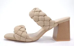 Taupe Bubble Heel