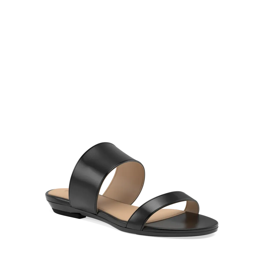 The Slide - Coal   Block Heel Kit 3 Coal