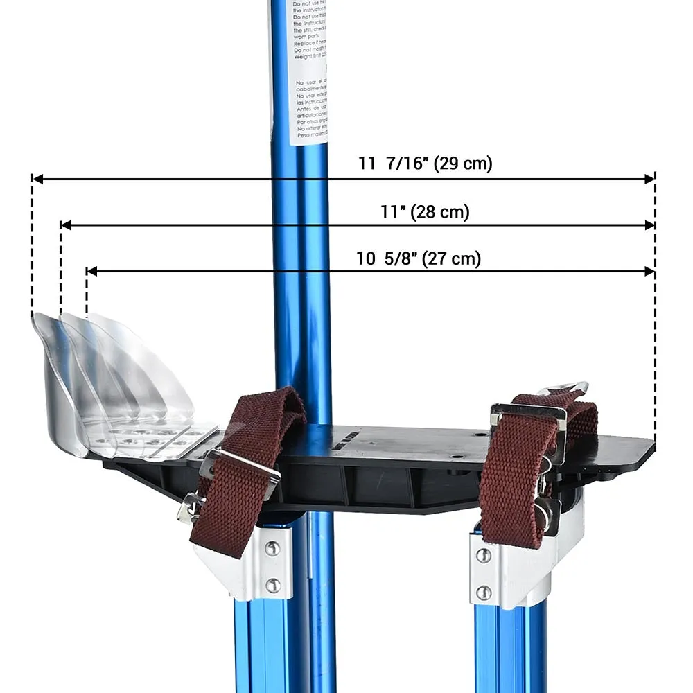 TheLAShop 36" to 50" Aluminum Drywall Painting Stilts