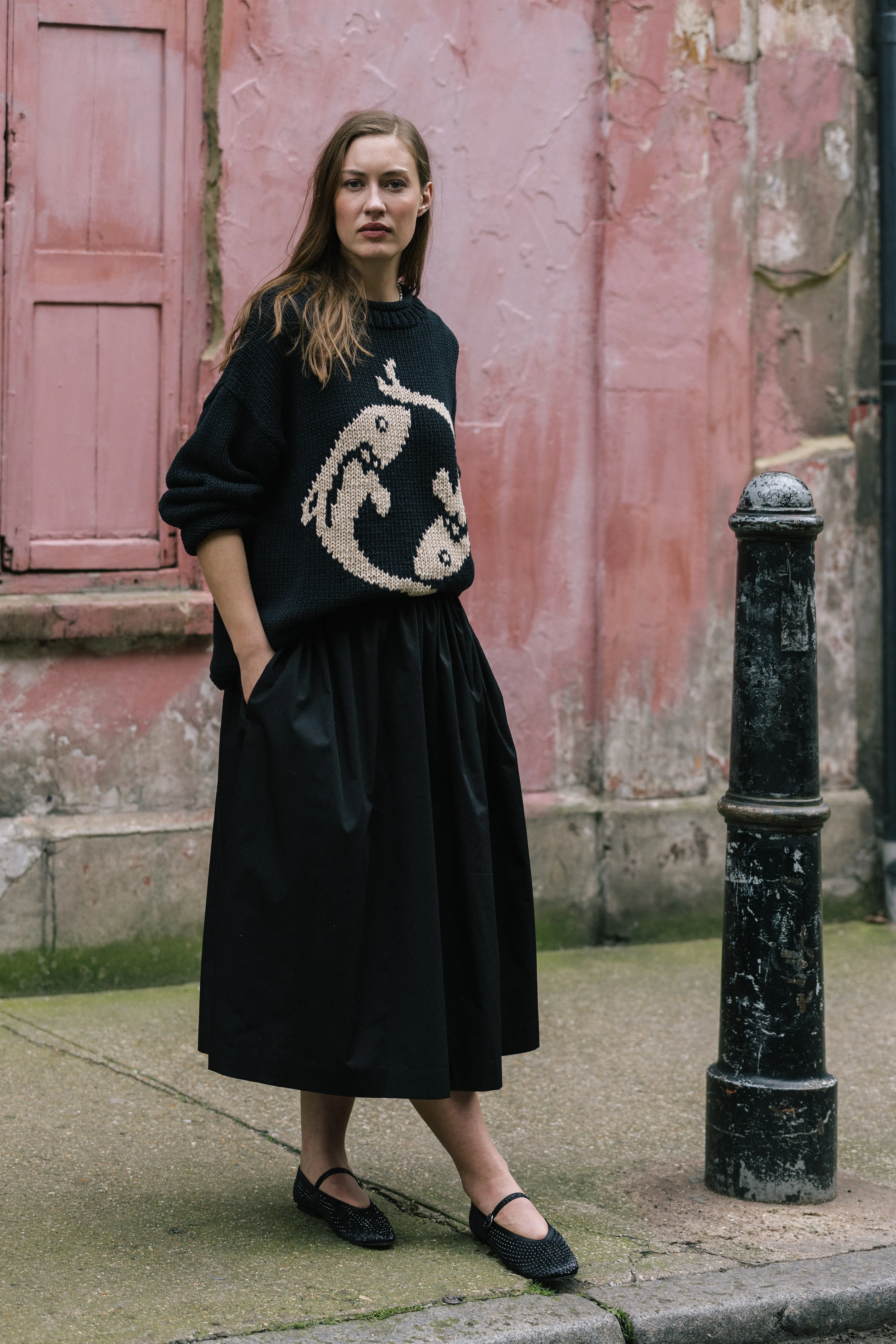 Tina Skirt in Black by Elwin