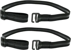 Tuck-It Belt Style Shirt Stay for Men Police and Military from Shirt Stay Plus (Made in USA -Standard Size)(Select Series)